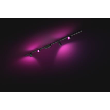 Philips  - LOT 4xLED RGB Spot à intensité variable pour système de rail Hue PERIFO LED/20,8W/230V 2000-6500K