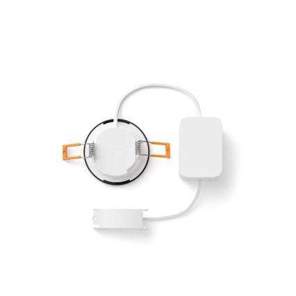 Philips - Lot de 2 spots encastrés LED RGBW dimmables pour salle de bains Hue SLIM LED/8,3W/230V 2000-6500K noir IP44