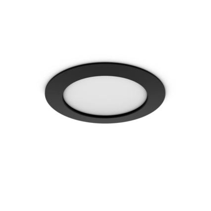Philips - Lot de 2 spots encastrables LED RGBW dimmables pour salle de bains Hue SLIM LED/12W/230V 2000-6500K noir IP44