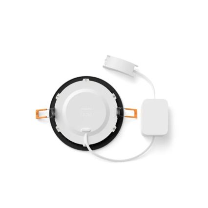 Philips - Lot de 2 spots encastrables LED RGBW dimmables pour salle de bains Hue SLIM LED/12W/230V 2000-6500K noir IP44