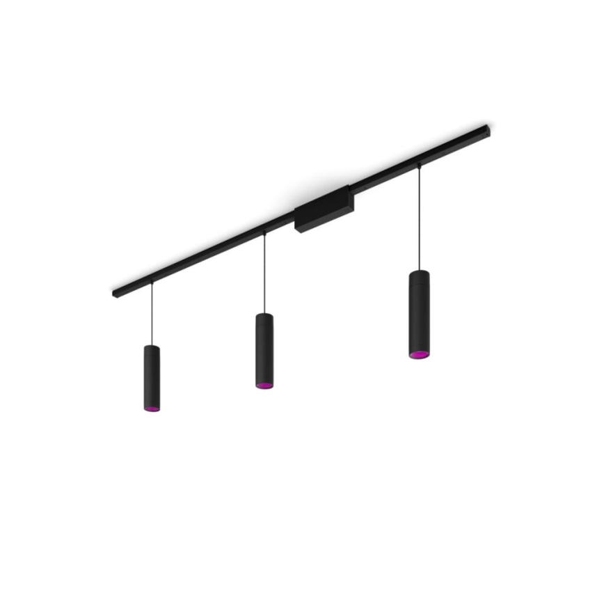 Philips - Lot de 3 suspensions LED RGBW dimmables sur câble pour système de rails Hue PERIFO LED/15,6W/230V 2000-6500K
