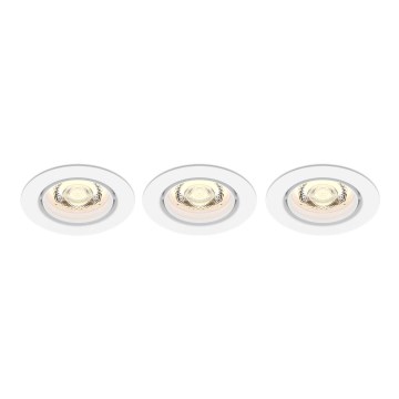 Philips - LOT x3 Intensité variable éclairage encastré IMPALA Warm Glow LED/6W/230V
