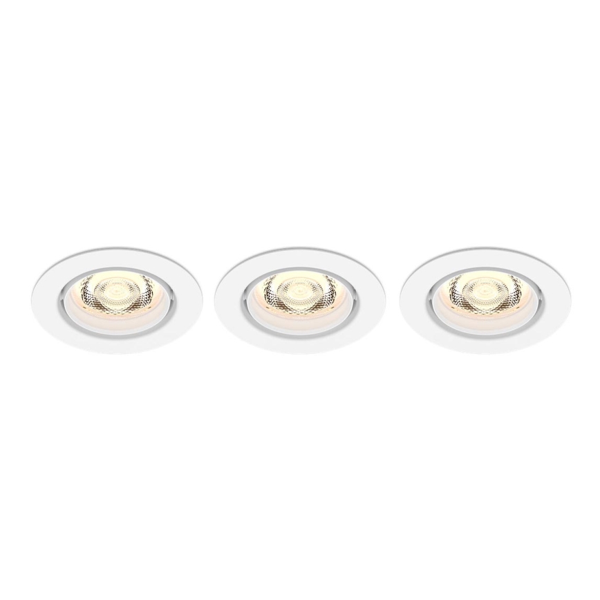 Philips - LOT x3 Intensité variable éclairage encastré IMPALA Warm Glow LED/6W/230V