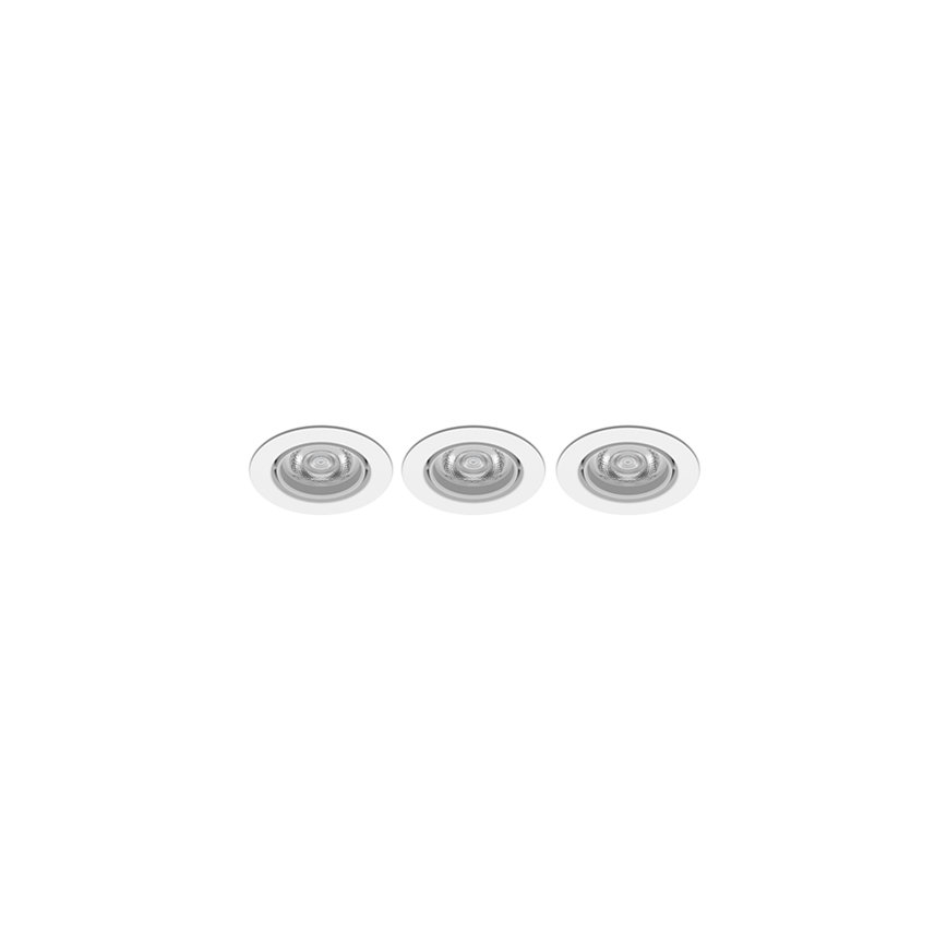 Philips - LOT x3 Intensité variable éclairage encastré IMPALA Warm Glow LED/6W/230V