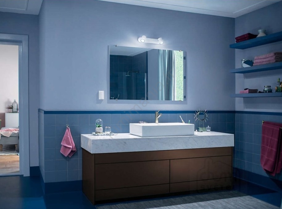 Spot LED Encastrable Philips Dive 5,5W IP65 - Blanc Chaud 2700K, Intensité Variable, Pour Salle De Bain Et Cuisine