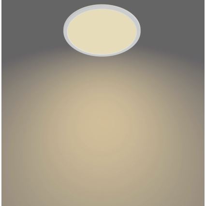 Philips - Plafonnier de salle de bain LED à intensité variable SCENE SWITCH LED/15W/230V IP44 2700K