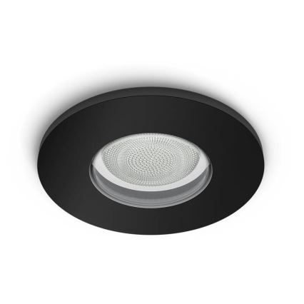 Philips - Luminaire encastré de salle bain LED RVBW  à intensité variable Hue XAMENTO GU10/5,7W/230V IP44 2200-6500K