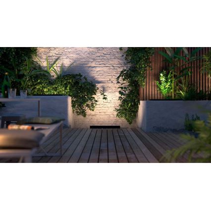 Philips - Luminaire d'extérieur LED RVBW à intensité variable Hue White and Color Ambiance LED/20W/24V IP65