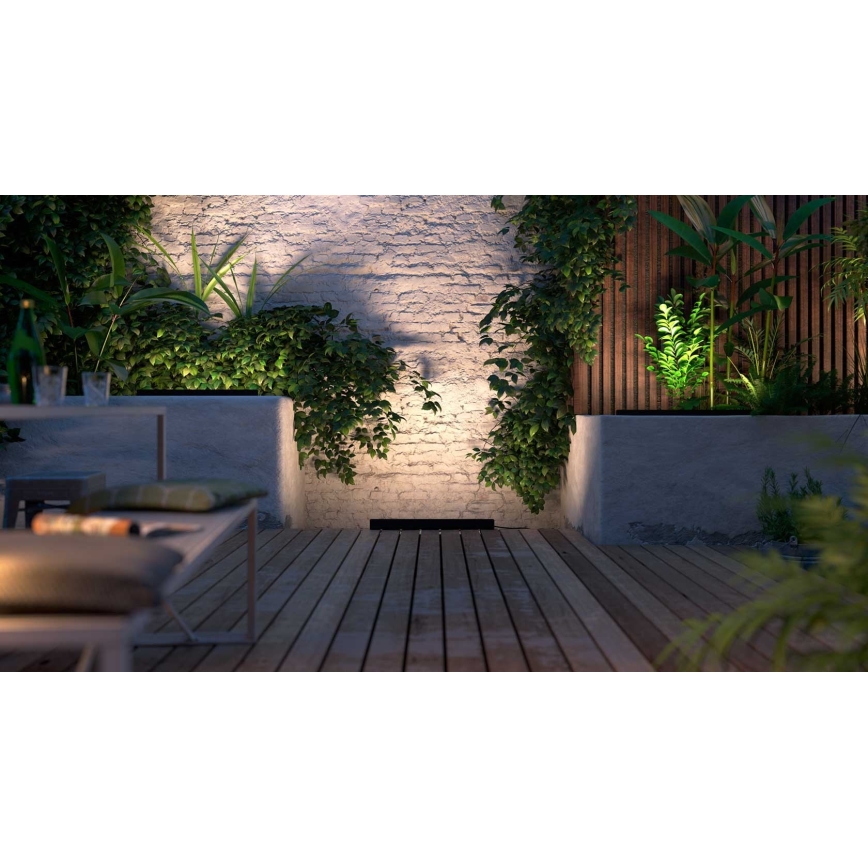 Philips - Luminaire d'extérieur LED RVBW à intensité variable Hue White and Color Ambiance LED/20W/24V IP65