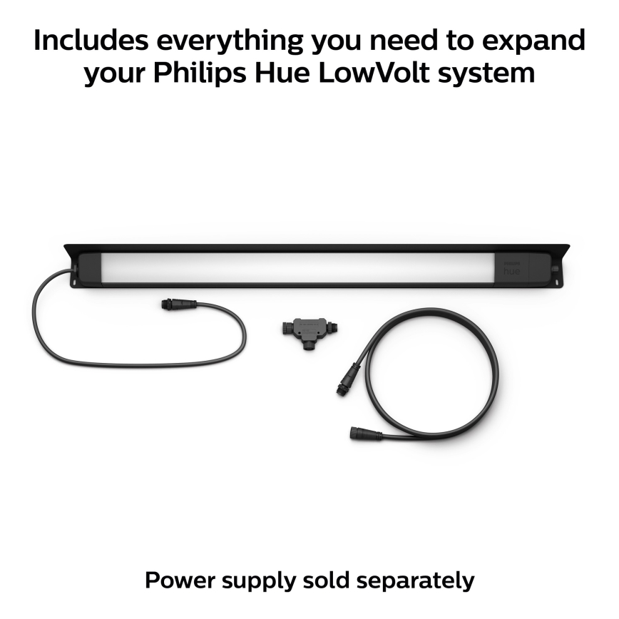 Philips - Luminaire d'extérieur LED RVBW à intensité variable Hue White and Color Ambiance LED/20W/24V IP65