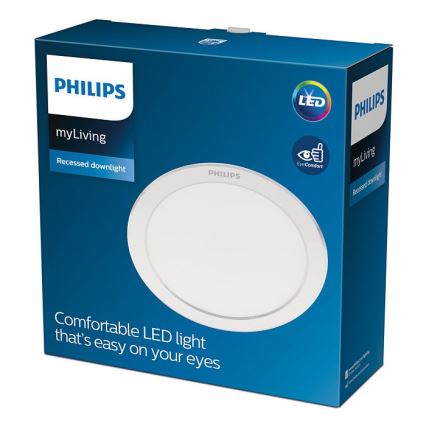 Philips - LED Luminaire encastré LED/13W/230V 3000K