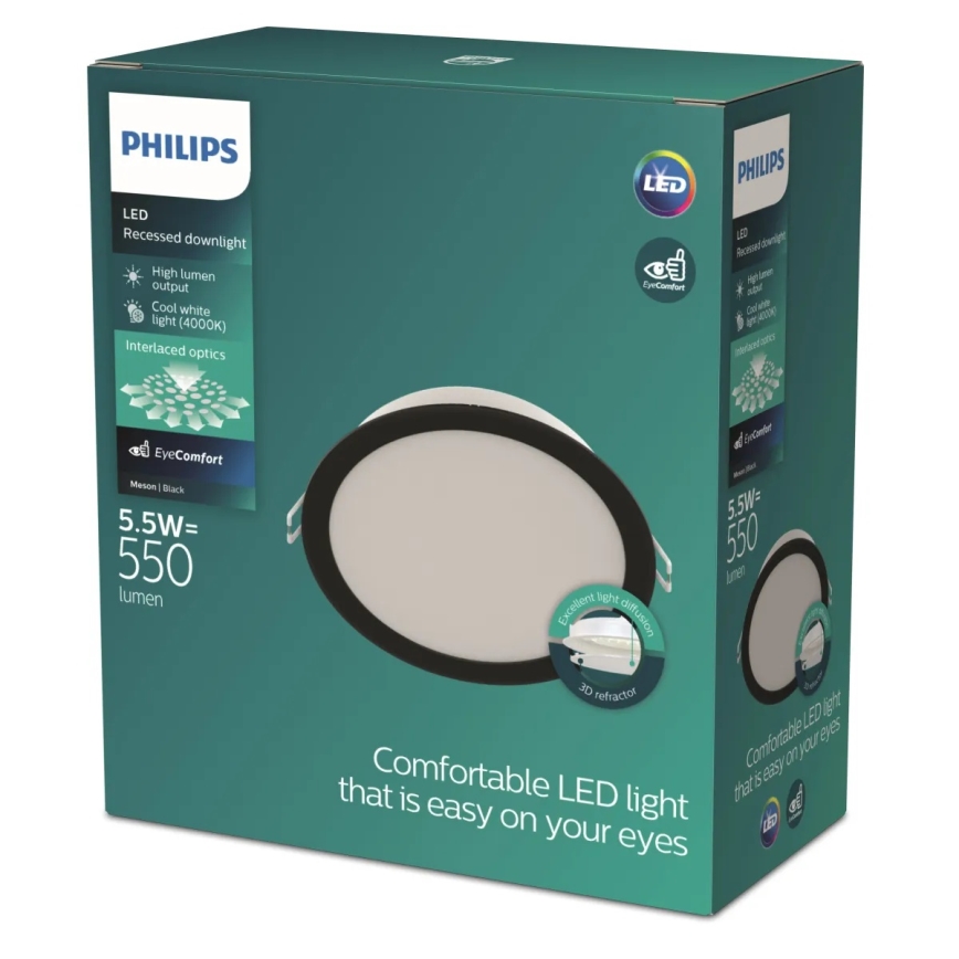 Philips - Luminaire encastré LED MESON LED/5,5W/230V 4000K
