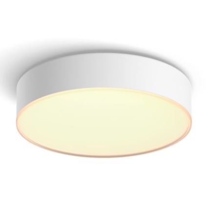 Philips - Plafonnier à intensité variable LED Hue LED/9,6W/230V 2200–6500K d. 261 mm blanc + télécommande