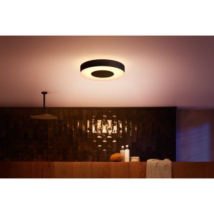 Philips - Luminaire LED RVBW à intensité variable pour salle de bains LED/33,5W/230V IP44 d. 381 mm 2000-6500K