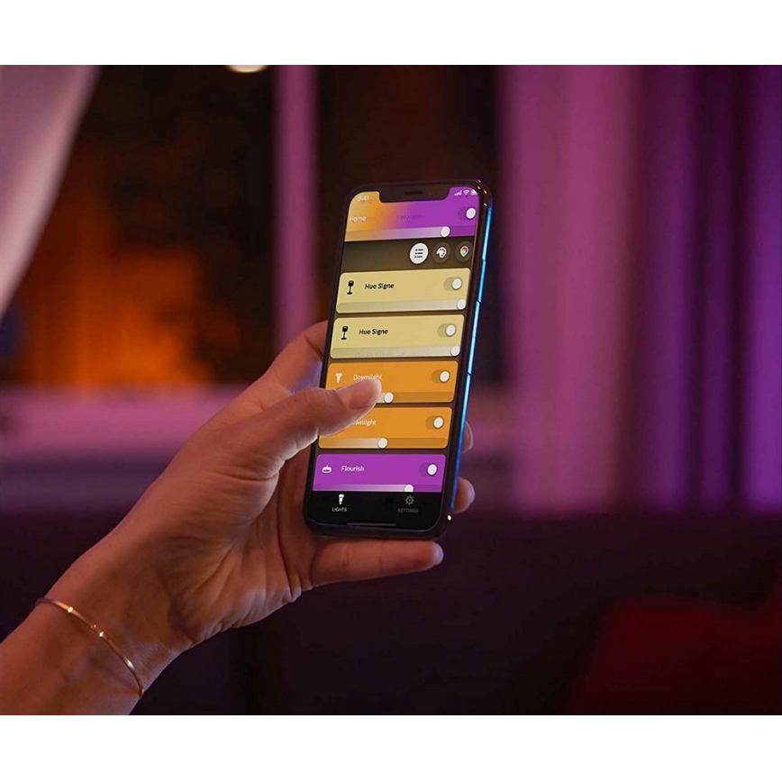 Philips - Spot RGBW  à intensité variable Hue CENTRIS LED/11W/230V + 2xGU10/5,7W