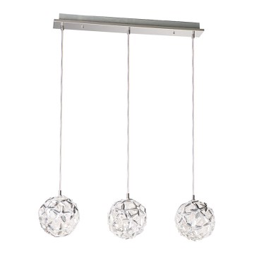 Philips Massive 37965/48/10 - Lustre suspension MERCIER 3xG4/20W aluminium