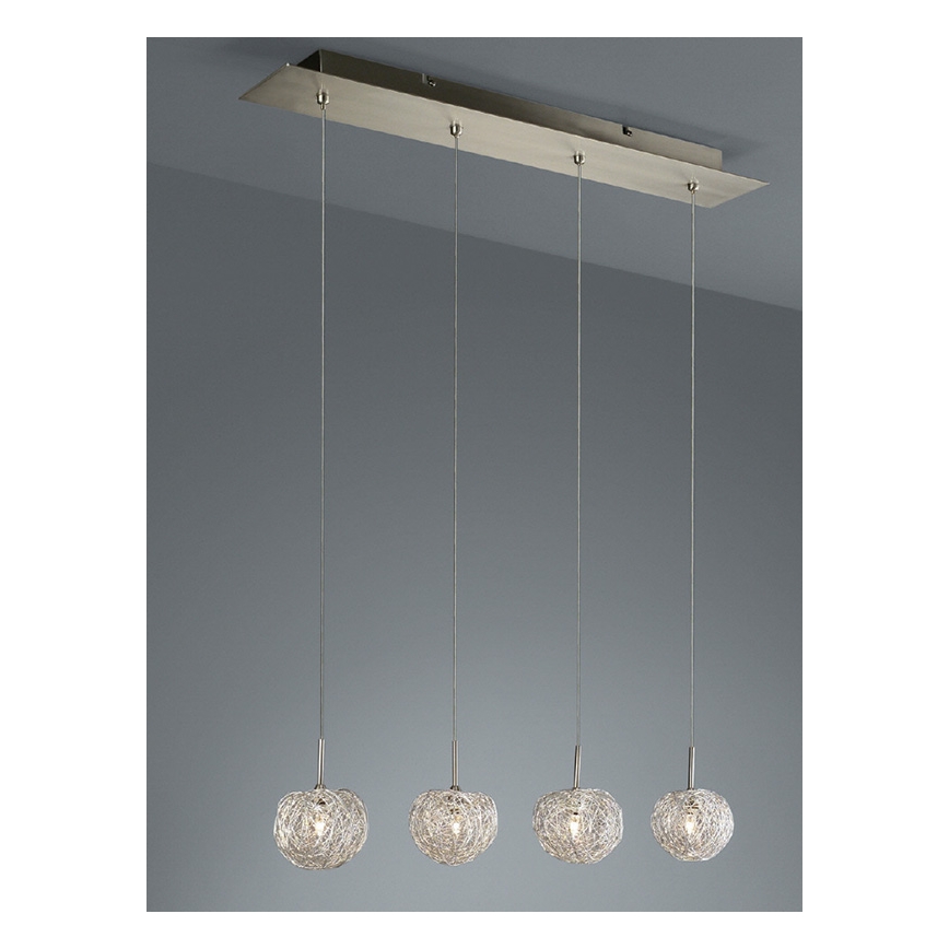 Philips Massive 41850/17/10 - Lustre FONTAINE 4xG4/20W/230V
