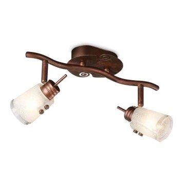 Philips Massive 55957/86/PN - Spot NORI 2xG9/40W/230V