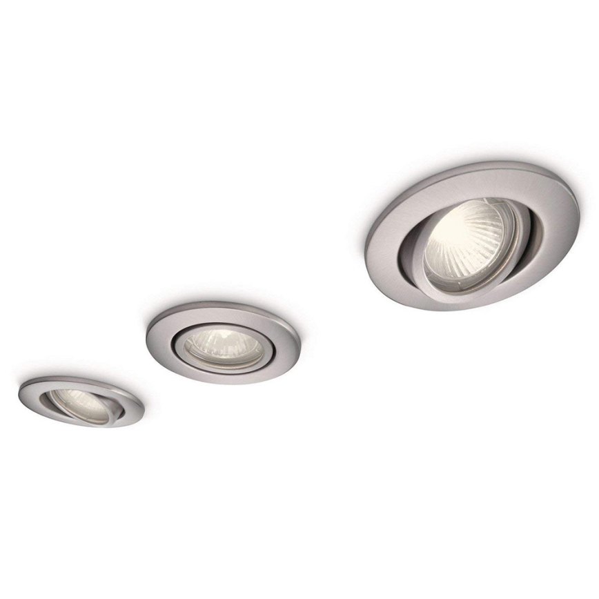 Philips Massive 59902/17/10 - PACK 3x Luminaire salle de bain AQUA 3xGU10/50W/230V