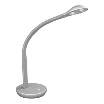 Philips Massive 66706/87/10 - lampe de table LED NATHAN 2xLED/2,5W metalicky gris