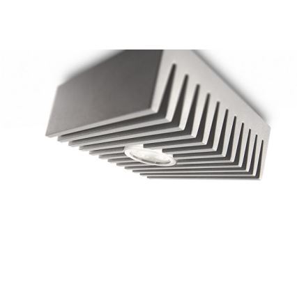 Philips Massive 69068/87/16 - Plafonnier à intensité variable LEDINO LED/7,5W/230V gris