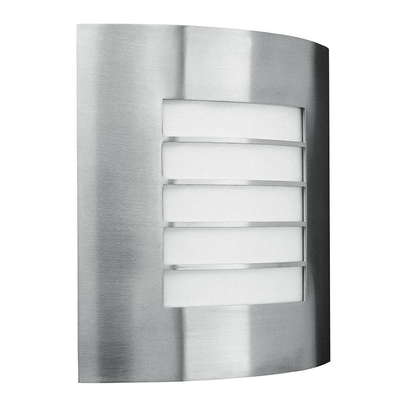 Philips Massive - Applique murale extérieur OSLO 1xE27/60W acier inoxydable IP44