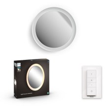 Philips - Miroir dimmable LED salle de bain Hue LED/27W/230V + télécommande