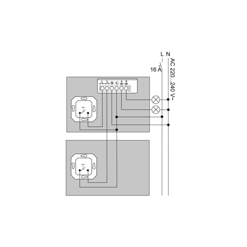 Philips - Module pour interrupteur mural Hue à 2 boutons