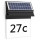 Philips - Numéro de maison solaire ENKARA LED/0,2W/3,7V IP44