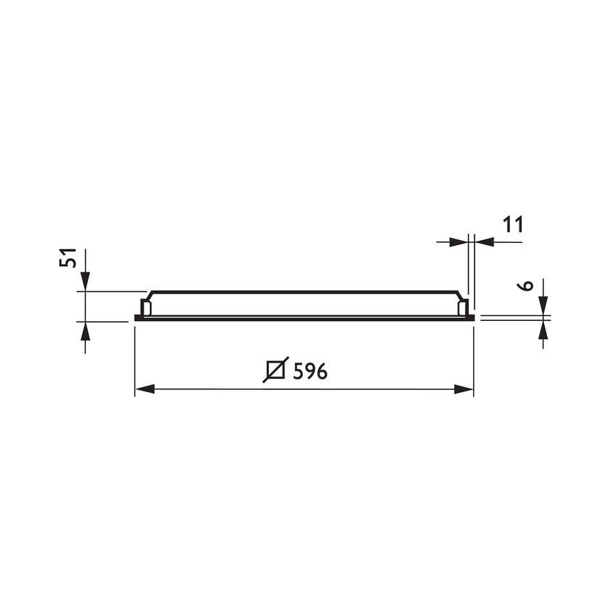 Philips TBS165 G 4xTL5-14W/840 HF C3 PIP - LED encastrable 4xG5-TL5/14W/230V
