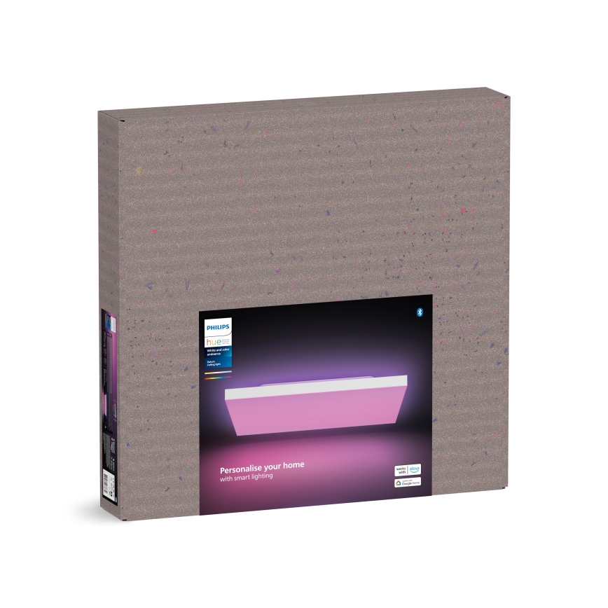 Philips - Plafonier RGBW à intensité variable Hue DATURA LED/67W/230V 2000-6500K