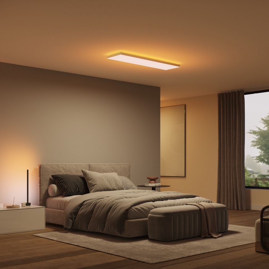 Philips - Plafonier RGBW à intensité variable Hue DATURA LED/67W/230V 2000-6500K