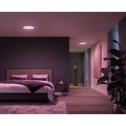 Philips - Plafonier RGBW à intensité variable Hue SURIMU LED/40W/230V