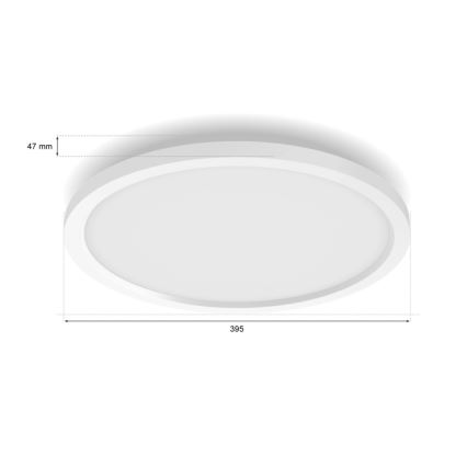 Philips - Plafonier RGBW à intensité variable Hue SURIMU LED/40W/230V