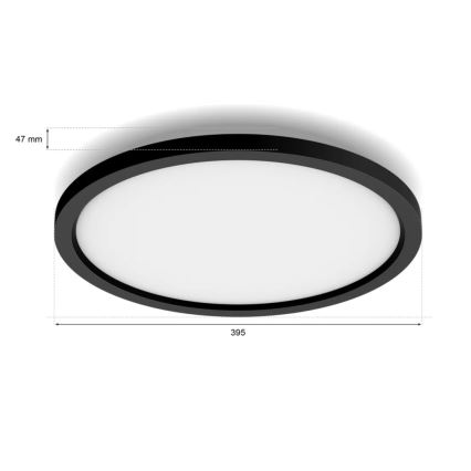 Philips - Plafonnier à intensité variable LED Hue AURELLE LED/24,5W/230V + télécommande