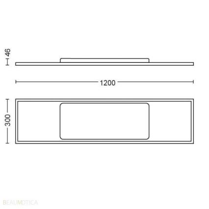 Philips - Plafonnier à intensité variable LED Hue LED/39W/230V 2200-6500K + télécommande