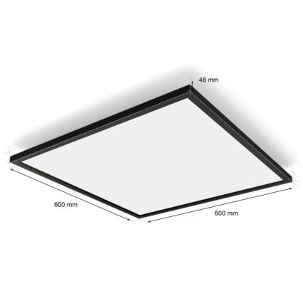 Philips - Plafonnier à intensité variable LED Hue AURELLE LED/39W/230V + télécommande