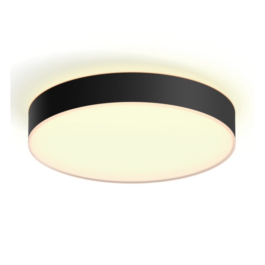 Philips - Plafonnier à intensité variable LED Hue LED/33,5W/230V 2200-6500K d. 425 mm noir + télécommande
