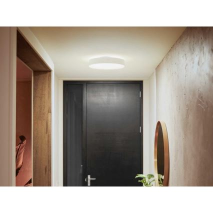 Philips - Plafonnier à intensité variable LED Hue LED/19,2W/230V 2200-6500K d. 381 mm blanc + télécommande