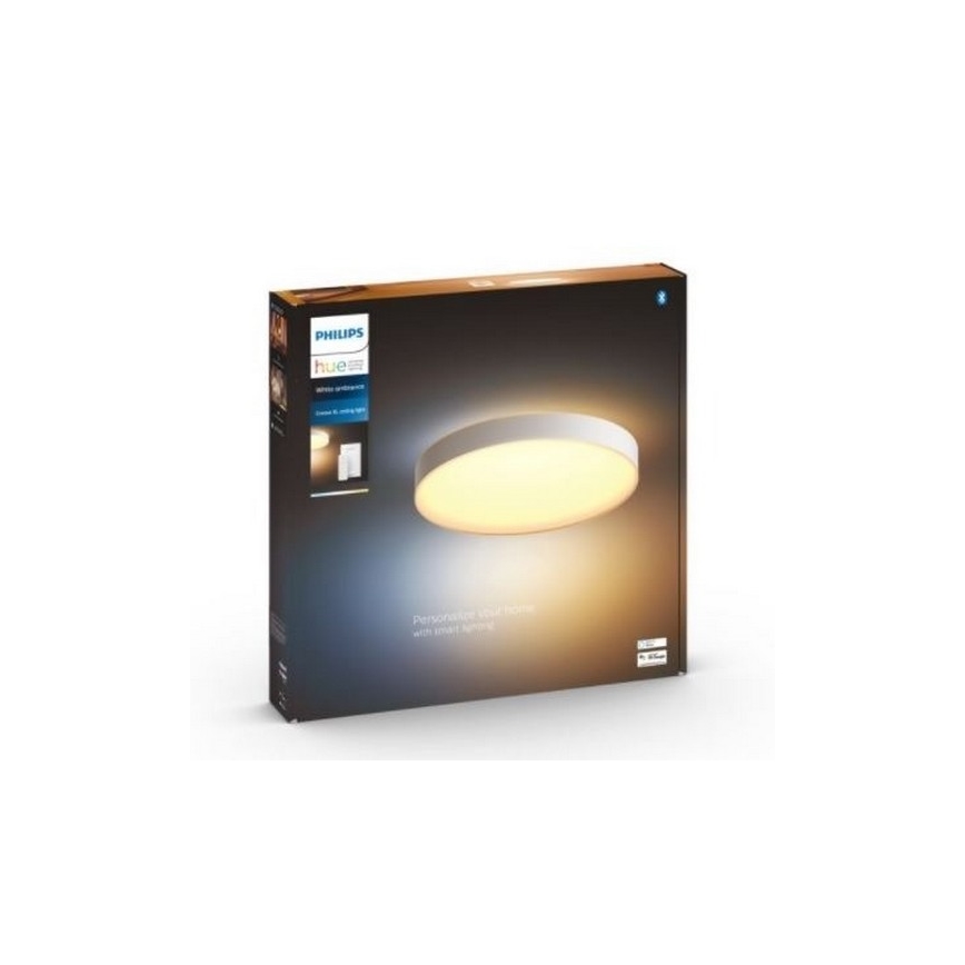 Philips - Plafonnier à intensité variable LED Hue LED/48W/230V 2200-6500K d. 551 mm blanc + télécommande