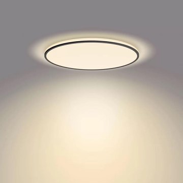 Philips - Plafonnier à intensité variable SCENE SWITCH LED/36W/230V d. 50 cm 2700K noir