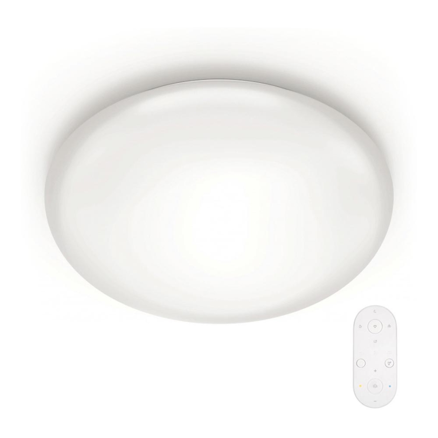 Philips - Plafonnier à intensité variable TOBA 1xLED/23W/230V + télécommande