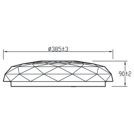 Philips - Plafonnier à intensité variable LED/23W/230V 2700-6500K + télécommande