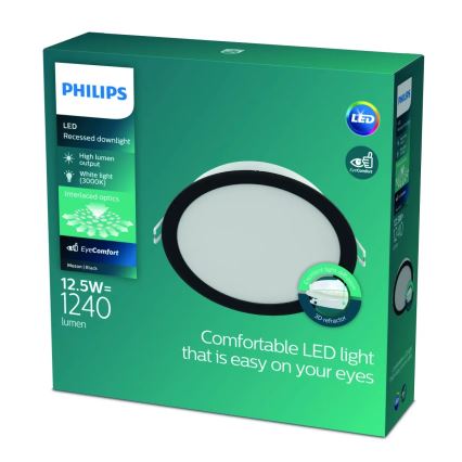 Philips - Plafonnier encastré MESON LED/12,5W/230V 3000K
