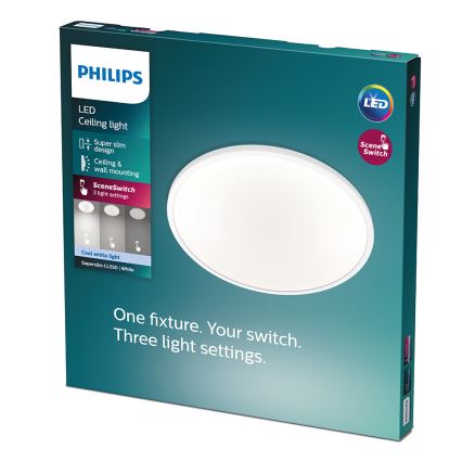 Philips - Plafonnier LED à intensité variable 1xLED/18W/230V 4000K