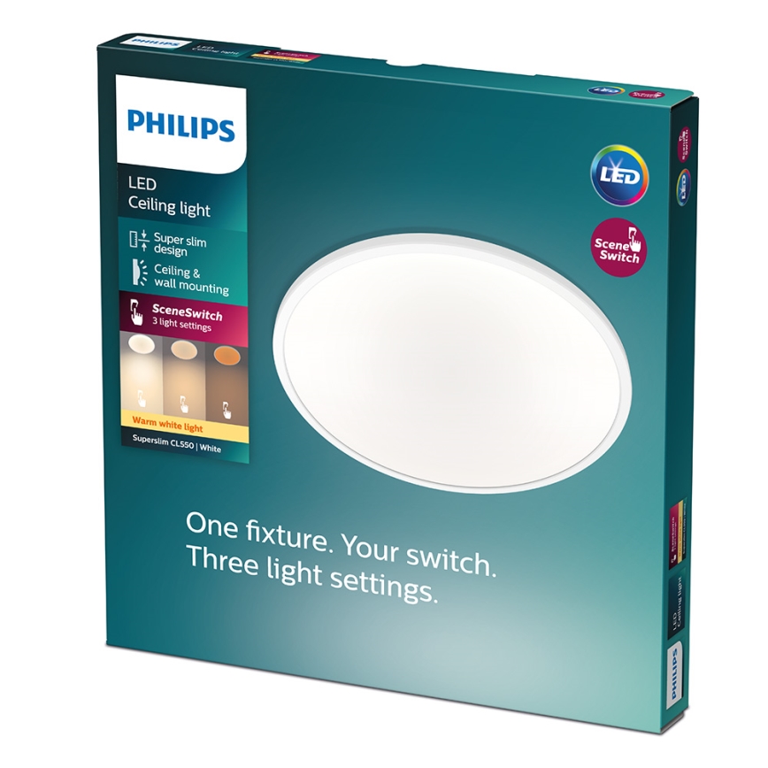 Philips - Plafonnier LED dimmable LED/15W/230V 2700K