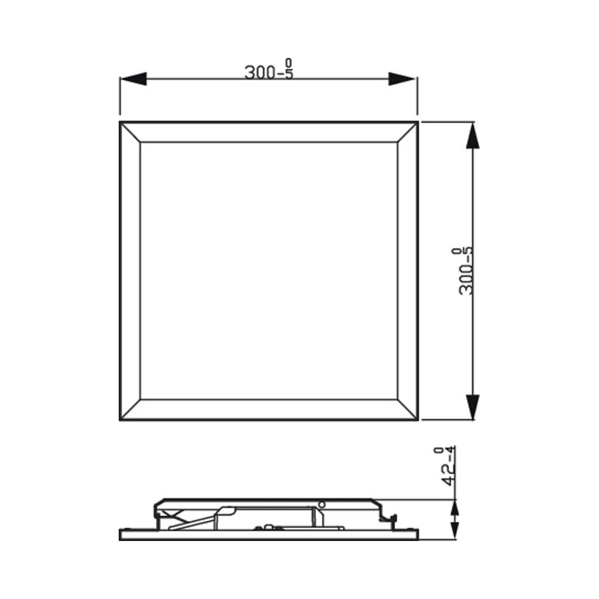 Philips - Plafonnier LED à intensité variable SCENE SWITCH LED/12W/230V 2700K