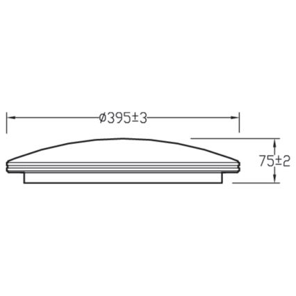 Philips - Plafonnier LED à intensité variable LED/23W/230V 2700-6500K + télécommande