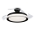 Philips - Plafonnier LED avec ventilateur BLISS LED/35W/230V 5500/4000/2700K noir + télécommande