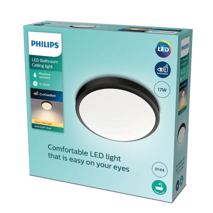 Philips - Plafonnier LED de salle de bain LED/17W/230V IP44